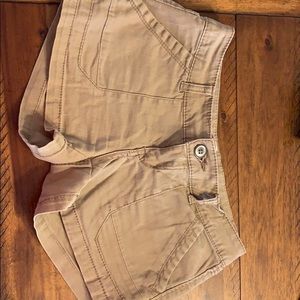 Beige shorts
